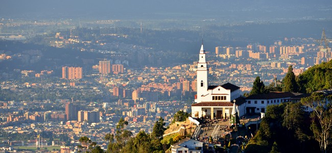 Le Cerro de Monserrate Bogota