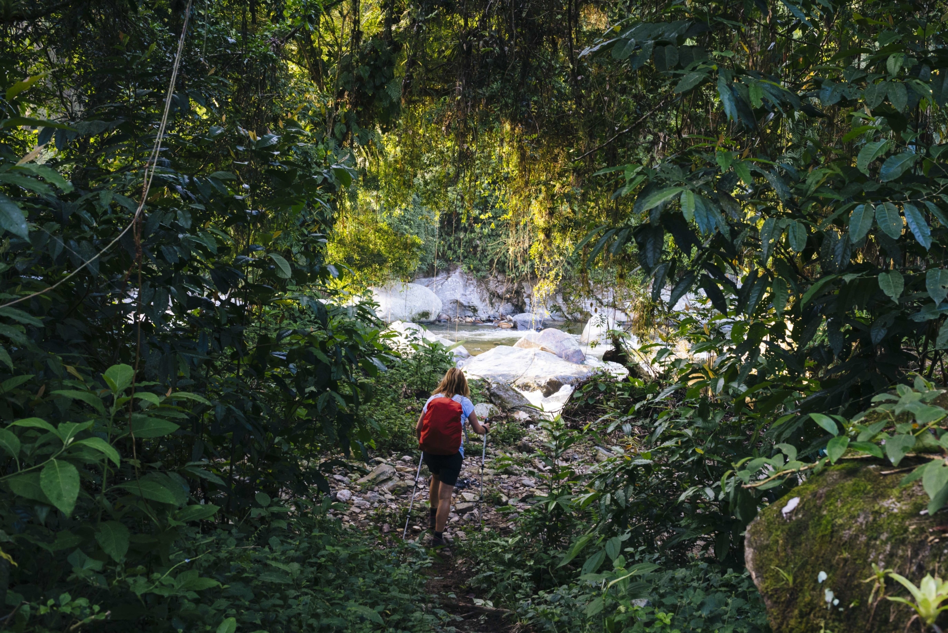 femme-trek-randonnée-colombie