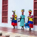 femmes-palanqueras-fruits-carthagene-Colombie