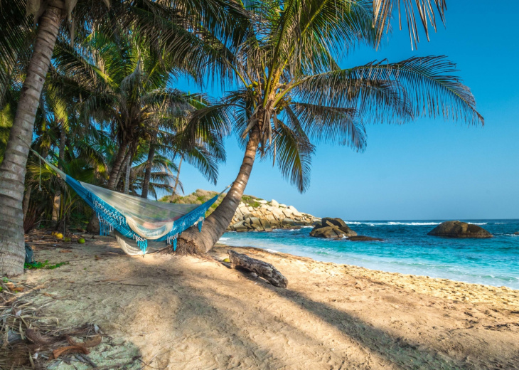 hamac-tayrona-colombie-plage