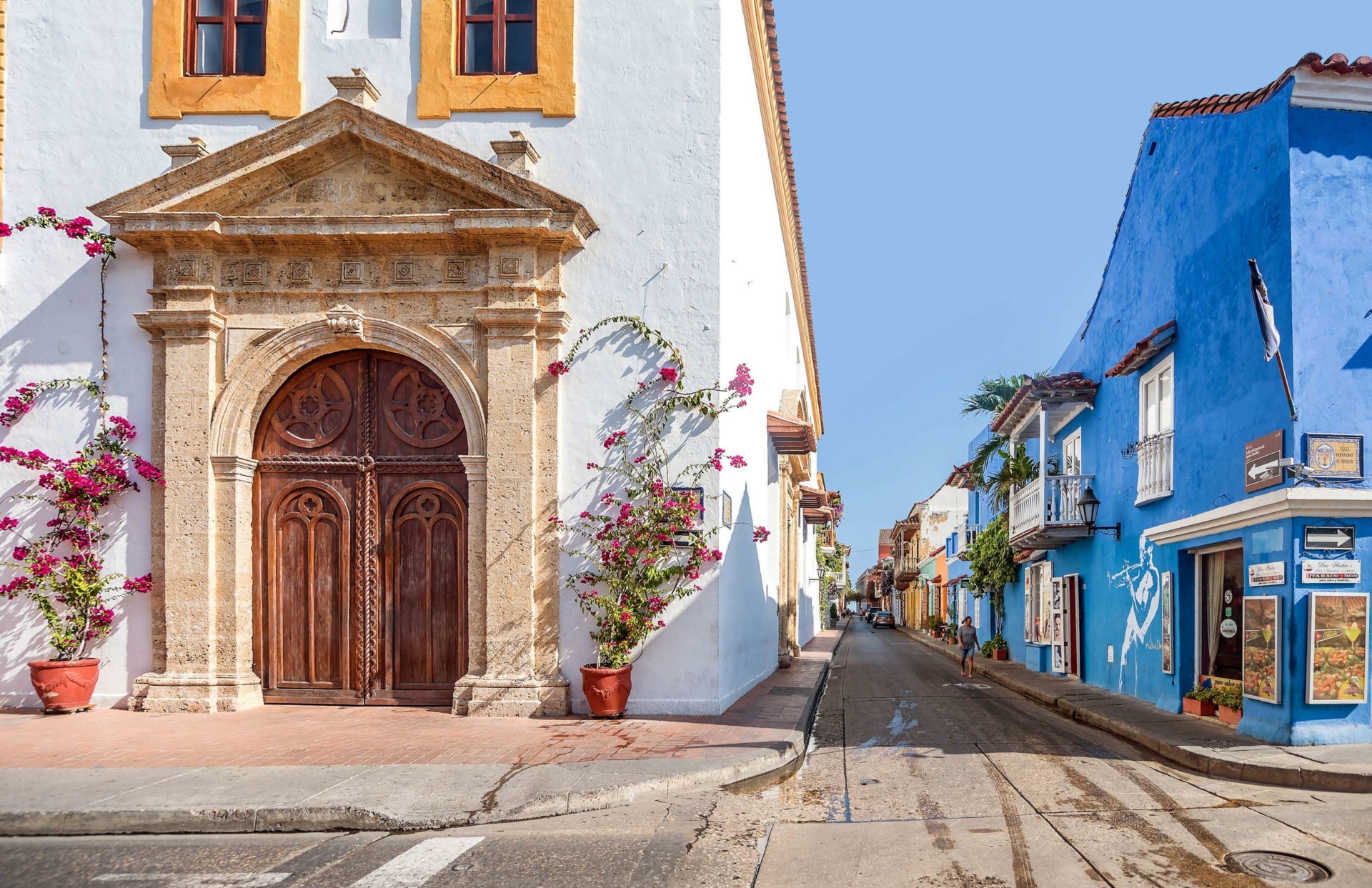 maisons-coloniales-colorées-carthagène-des-indes-colombie